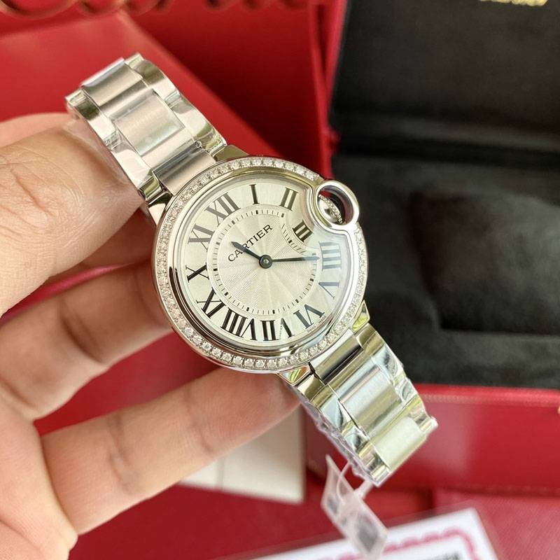 Cute Cartier Ballon Bleu 33mm Replica kar50365