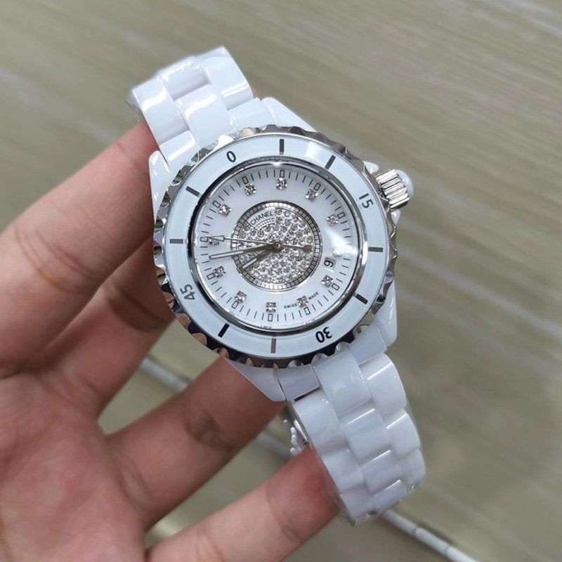 ★Japan!! Popular! Chanel J12 Replica 33mm White Ceramic shp75311 ★Japan!! Popular! Chanel J12 Replica 33mm White Ceramic shp75311