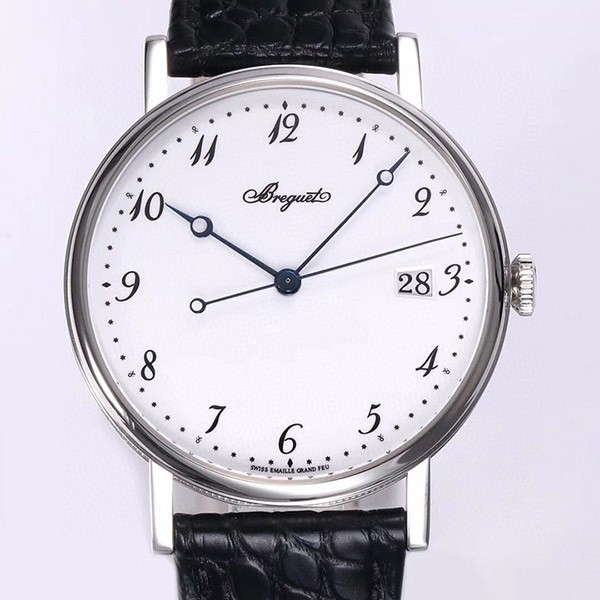 Eye-catching color Breguet Classic Silicion replica men's 38 mm watch bum40880