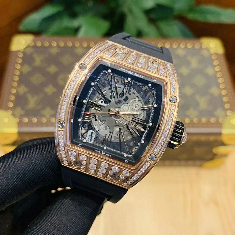 Richard Mille Diamond Bezel Replica Grade N RM023 RAFAEL NADAL Automatic rig52520
