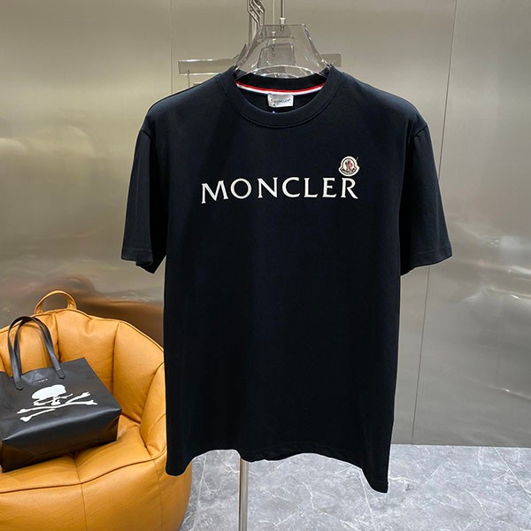 Attention★Moncler fake simple◇Pure cotton material T-shirt moi53915 Attention★Moncler fake simple◇Pure cotton material T-shirt moi53915