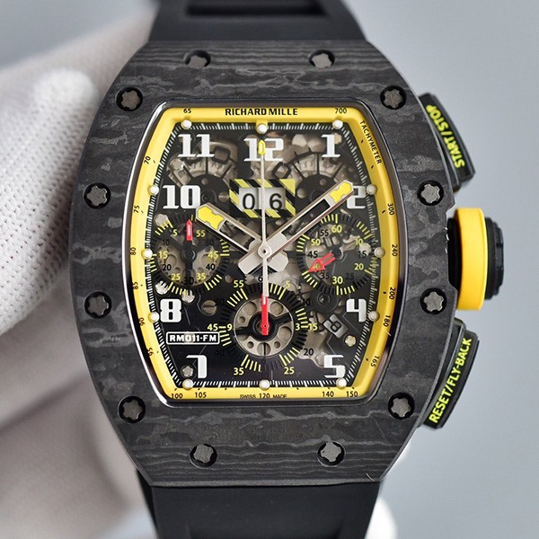 Richard Mille Replica RM 011 Automatic Flyback Chronograph Felipe Massa ric51479