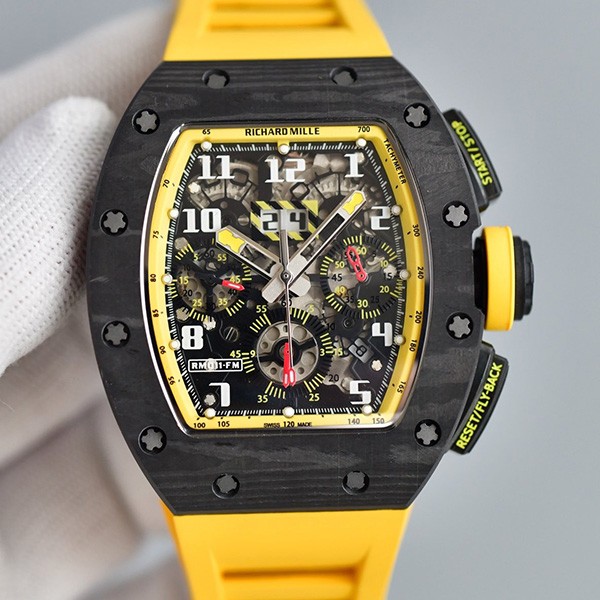 Richard Mille Replica RM 011 Automatic Flyback Chronograph Felipe Massa ric51479