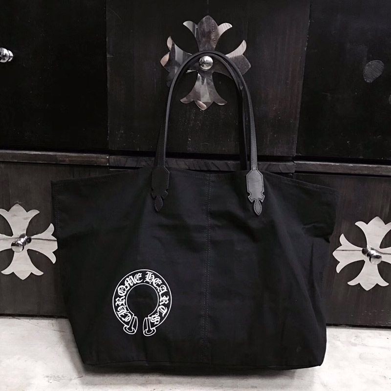 Japan!! Popular! 10 Chrome Hearts [Lucille Canvas Bag Replica] ◆ CH Horseshoe Kur00927