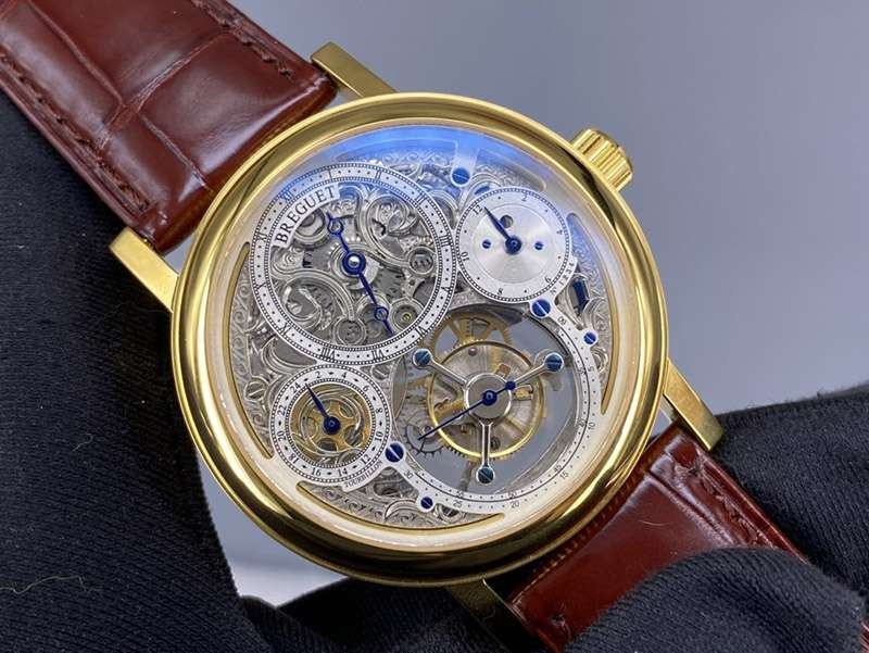 Hard to find Breguet Grand Complication Tourbillon replica men's 40mm watch bul06860
