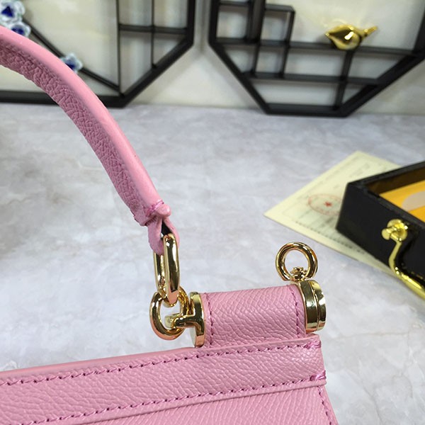 Dolce & Gabbana Sicily Bag Replica Shiny Calfskin DGY48138