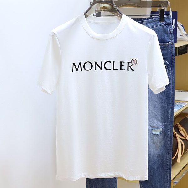 Eye-catching color Moncler T-shirt replica short sleeve crew neck logo mov84857 Eye-catching color Moncler T-shirt replica short sleeve crew neck logo mov84857