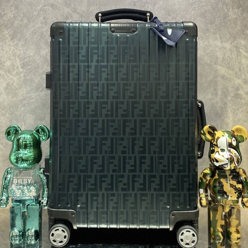 21AW new Fendi x Rimowa collaboration suitcase replica rip64696