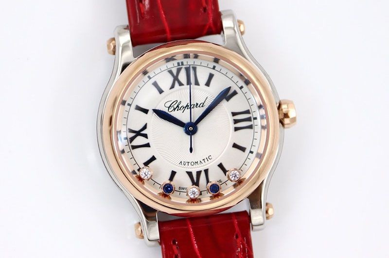 Eye-catching color Chopard Happy Sport Replica 33MM SHJ30178