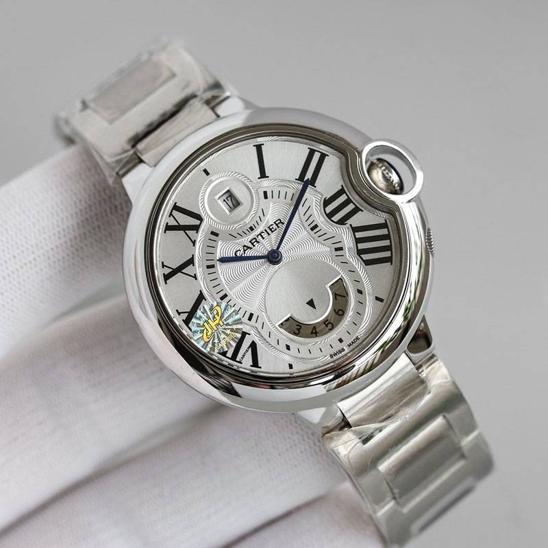 Battle for Cartier Ballon Bleu 2 Time Zone Replica kaq71674