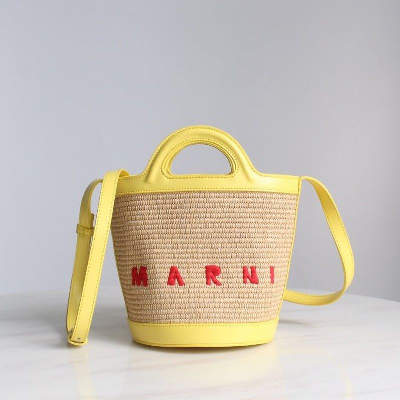 Love at first sight? First come, first served? Marni basket bag replica TROPICALIA bucket bag mac39298