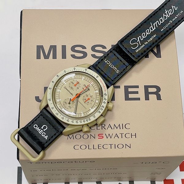 Immediate delivery Omega Watch replica Mission to the Moon Bio Ceramic Moonswatch omc08424