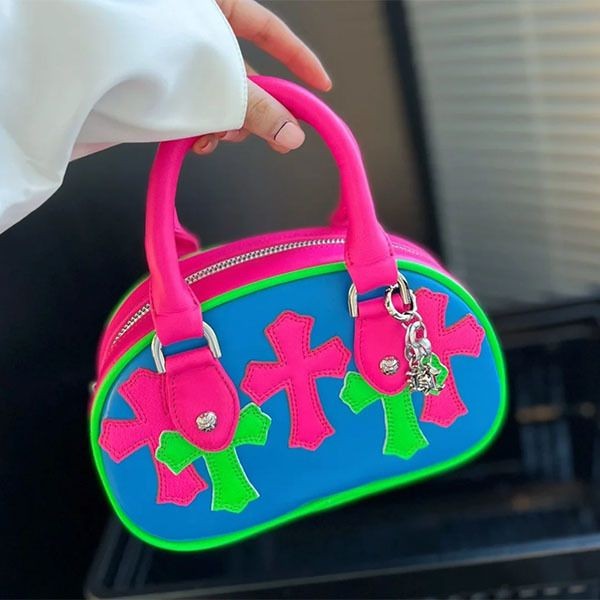 CHROME HEARTS Replica Cemetery Cross Handbag New Color Rare Kuv81317