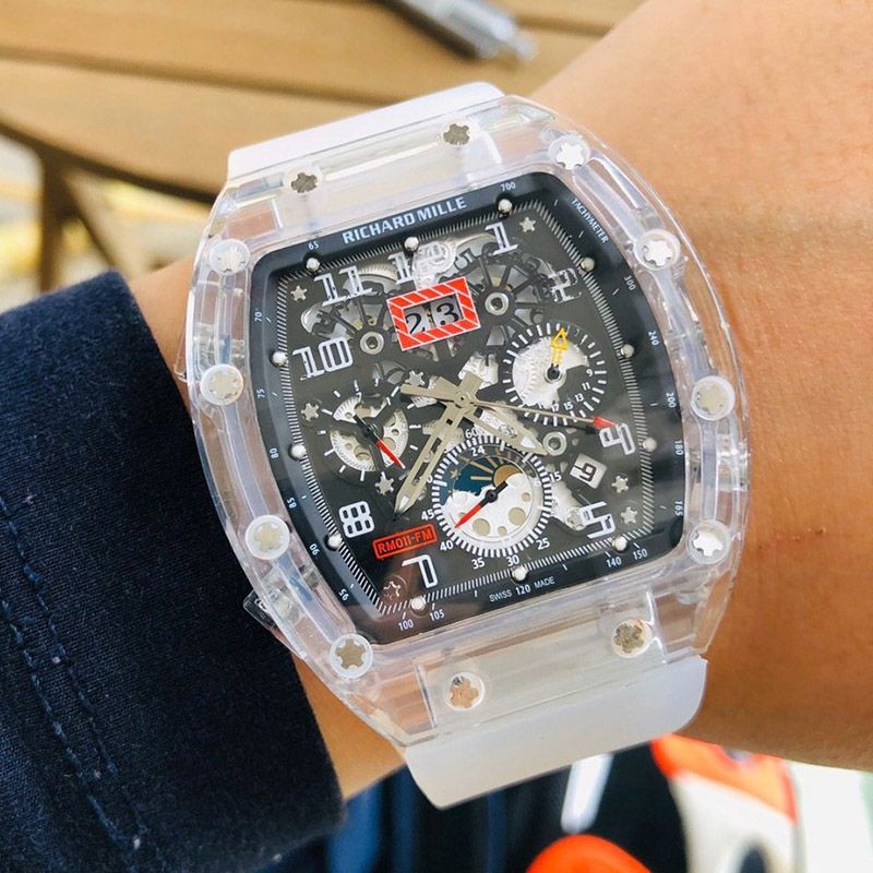 Super Hot Topic! Limited Edition Richard Mille Diamond Bezel RM 35-02 Replica RAFAEL NADAL Automatic rii24702