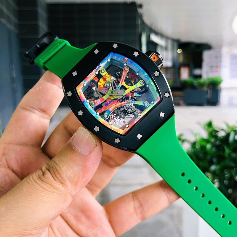 Free shipping Richard Mille Diamond Bezel Replica Automatic riu92284