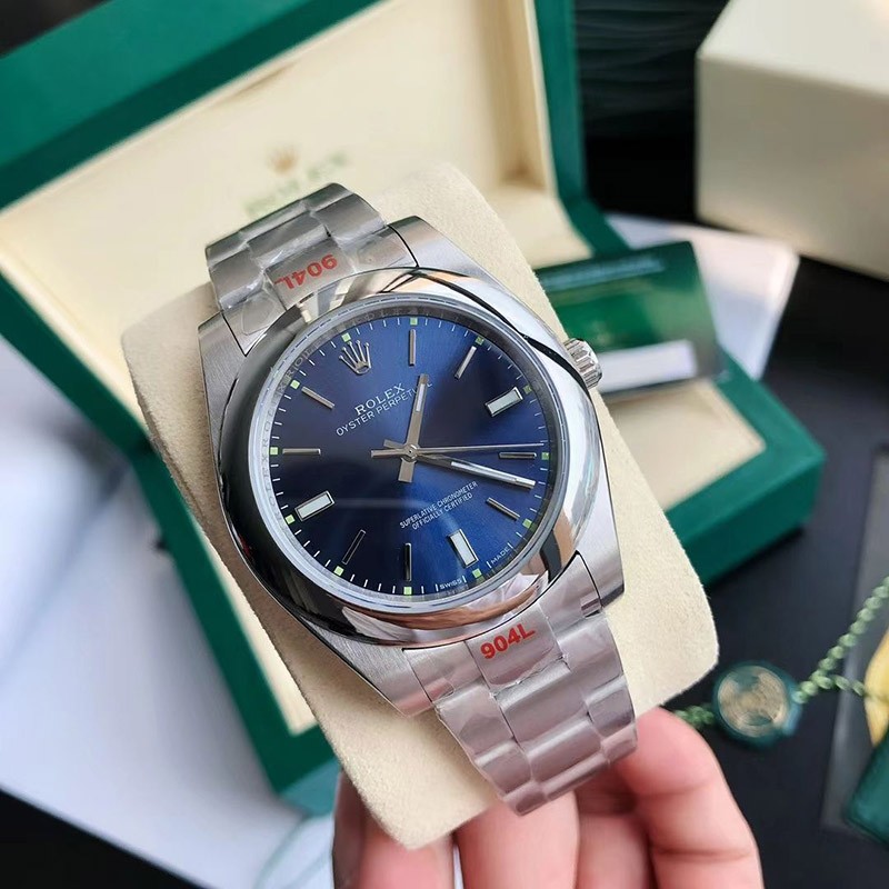 [Immediate Delivery] Rolex Replica Watch Oyster Perpetual 41mm Blue Men's rok51198