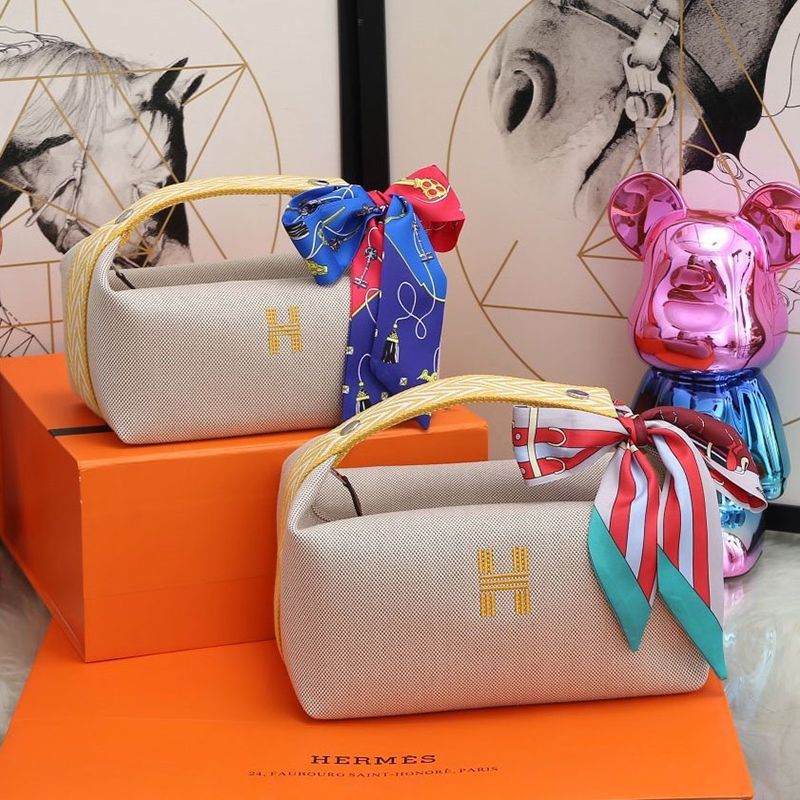 Not available in Japan ☆ Hermes travel pouch large copy erz56625