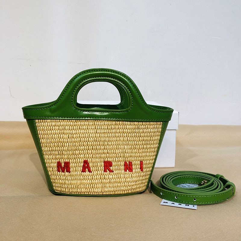 Very popular! Cute Marni TROPICALIA Micro Basket Bag Copy Marni Hammock Bag mat49973
