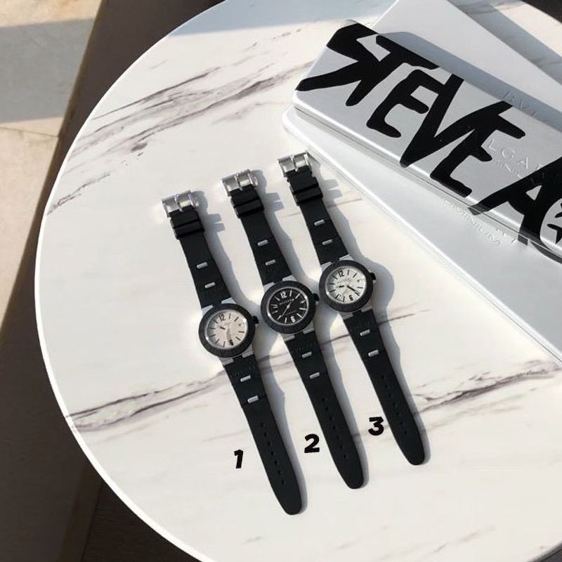 Very popular? Chosen by girls? Bulgari watch aluminum watch replica 39mm 3 colors Bum73565