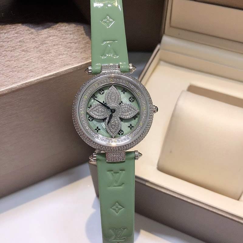 High quality Louis Vuitton watch, full diamond, N-grade replica, 38mm, automatic, vue43633