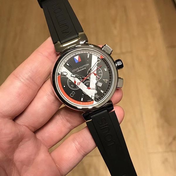 Louis Vuitton Tambour Replica Chronograph 42mm vum36093