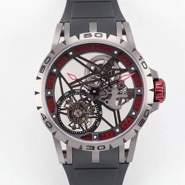 The rapidly growing popularity of Roger Dubuis replica Excalibur Spider Titanium 45MM roj01000