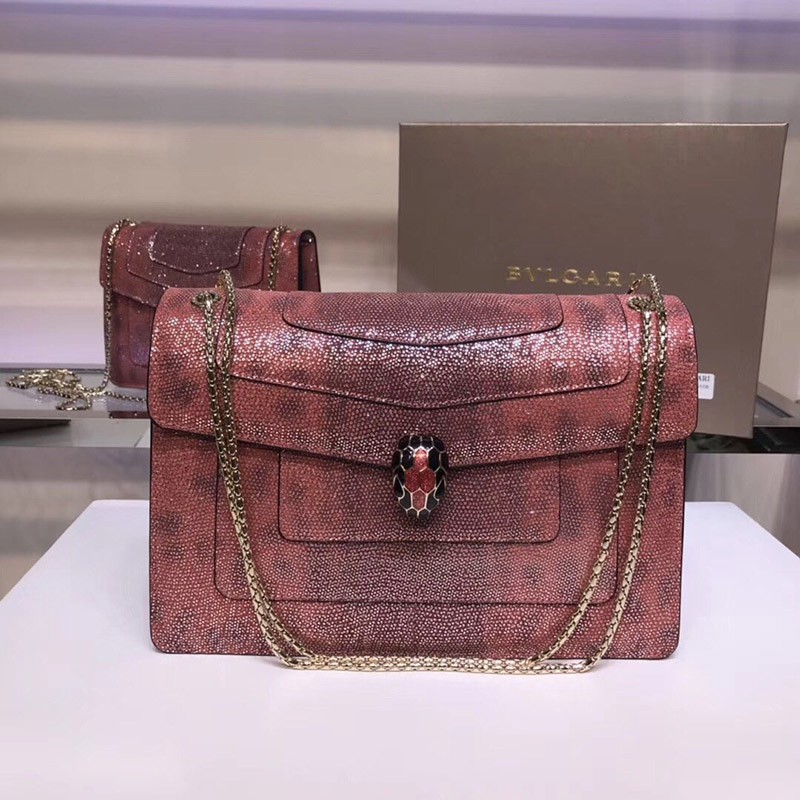 Very popular!! New color Bulgari Serpenti Forever shoulder bag replica Buk06173 Very popular!! New color Bulgari Serpenti Forever shoulder bag replica Buk06173