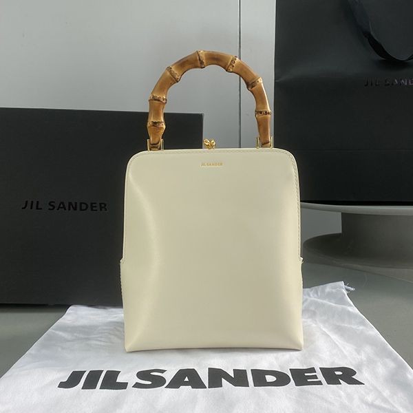 No. 1 in cumulative sales! Jil Sander Gojiban Small Handbag Replica Embossed Logo J07WD0021-P4866