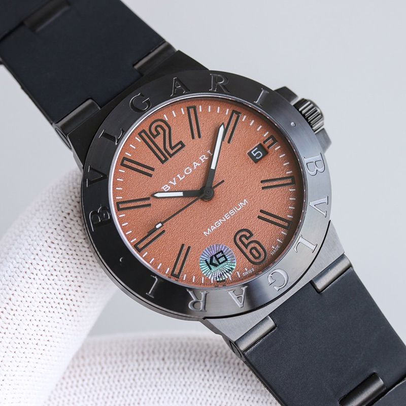 Very popular all over the world? Bulgari watch replica aluminum watch 39mm 2 colors Buu18937