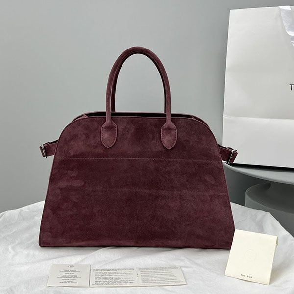 Very popular: The Row Margaux 15 suede replica zar37015