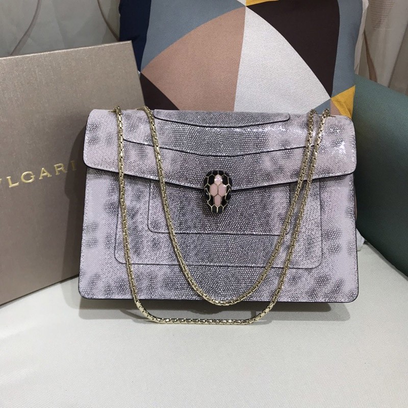 Rare Bvlgari Serpenti Forever Shoulder Bag Replica Bur98835