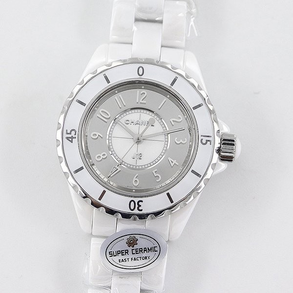 [Used by many celebrities] Chanel J12 watch replica 33mm white shu57896