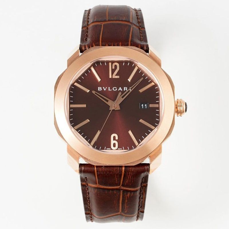 Rare color Bulgari watch Octo Roma 41mm Octo Roma replica Bum43389