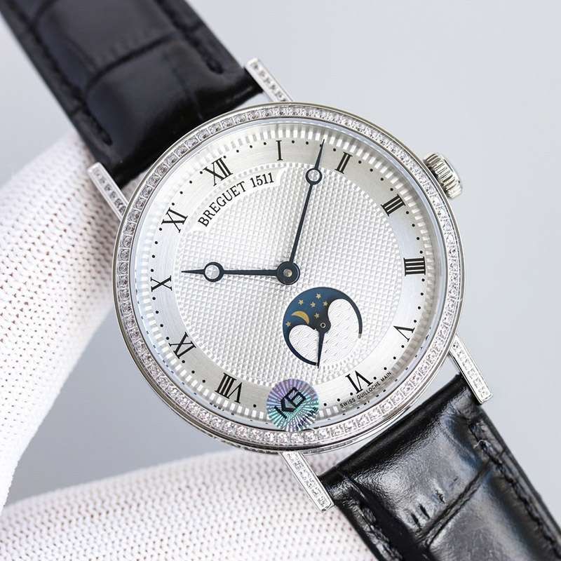 Best Price Breguet Classic Moon Phase Ladies Replica Men's 40mm Watch bup75422