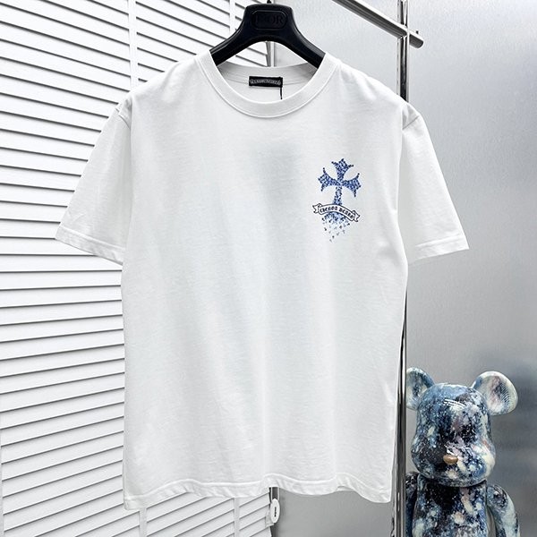 Chrome Hearts Floral Cross Replica T-shirt is very popular! Kut01645 Chrome Hearts Floral Cross Replica T-shirt is very popular! Kut01645
