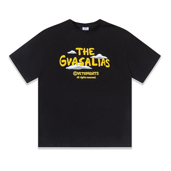 New and hard to find Vetements replica oversized embroidered T-shirt vuj23027 New and hard to find Vetements replica oversized embroidered T-shirt vuj23027