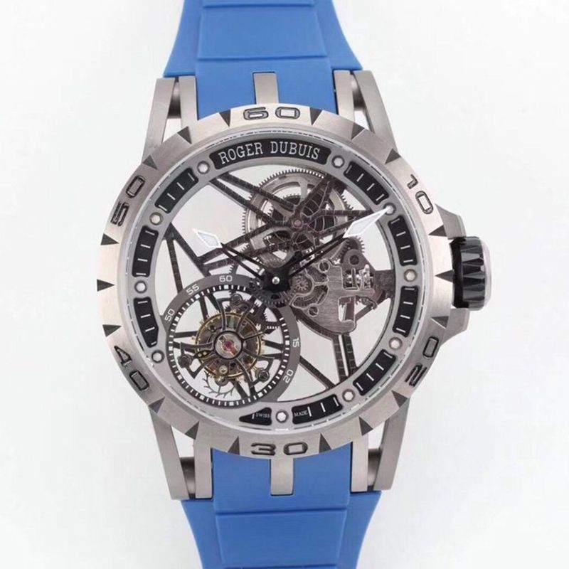 [Immediate Delivery] Roger Dubuis Excalibur Spider Titanium Replica 45MM roq62219