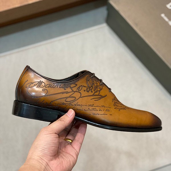 Berluti Alessandro Galle Leather Oxford Replica beo42621 Berluti Alessandro Galle Leather Oxford Replica beo42621