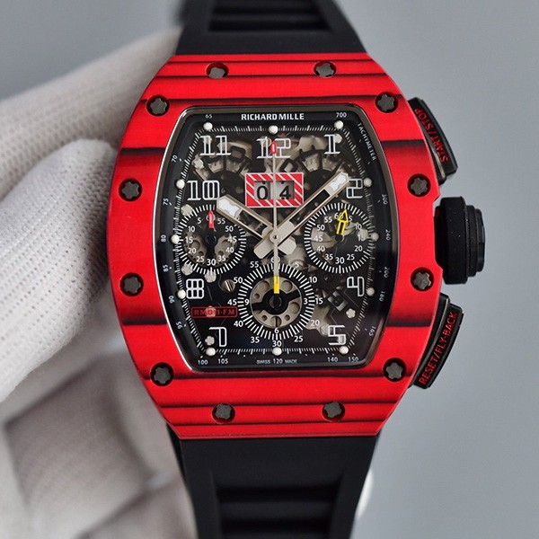 Rare Richard Mille RM 011 Automatic Replica Flyback Chronograph Felipe Massa riy66407