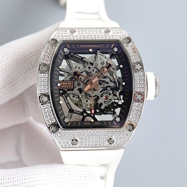 Super limited edition? Richard Mille RM035 replica see-through back rio74180