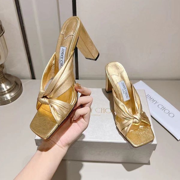 Jimmy Choo Replica Avenue 80 Nappa Leather Sandals jix93827