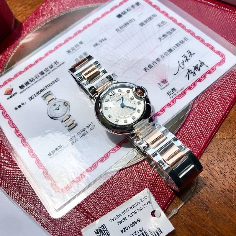 Very popular all over the world? Cartier Ballon Bleu 28mm fake WE902030