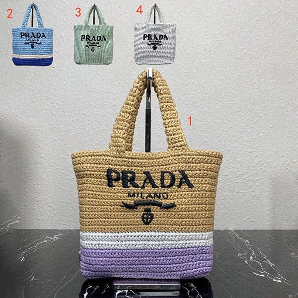 Best Price Prada Small Crochet Tote Bag Replica pul46486 Best Price Prada Small Crochet Tote Bag Replica pul46486