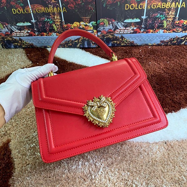 Dolce & Gabbana Replica DEVOTION Bag in Smooth Calfskin dgf55450
