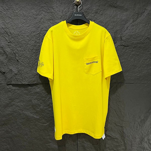 Chrome Hearts Replica Scroll Multicolor Colorful Cross T-shirt Kub58896