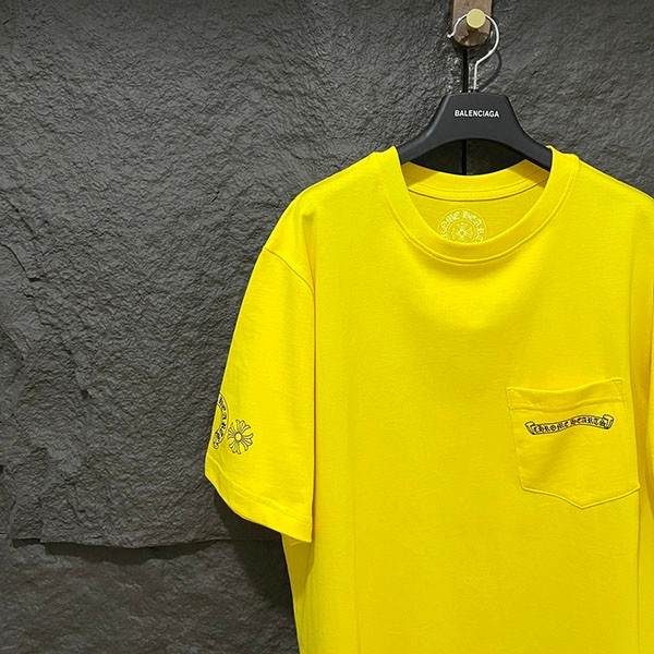 Chrome Hearts Replica Scroll Multicolor Colorful Cross T-shirt Kub58896