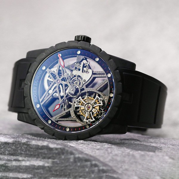 Hard to find Roger Dubuis replica Excalibur Spider Titanium 45MM rof39427