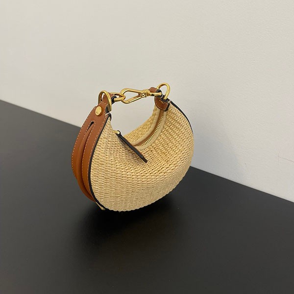 Not available in Japan ☆ Fendi replica ☆ Nano Fendigraphy Hobo Basket Bag Nano fel95022