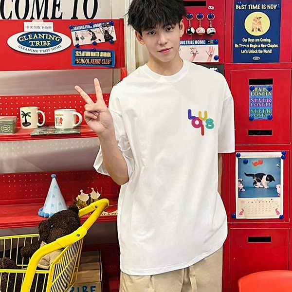 Very popular! Louis Vuitton T-shirt copy cotton & white ★ unisex vug62016