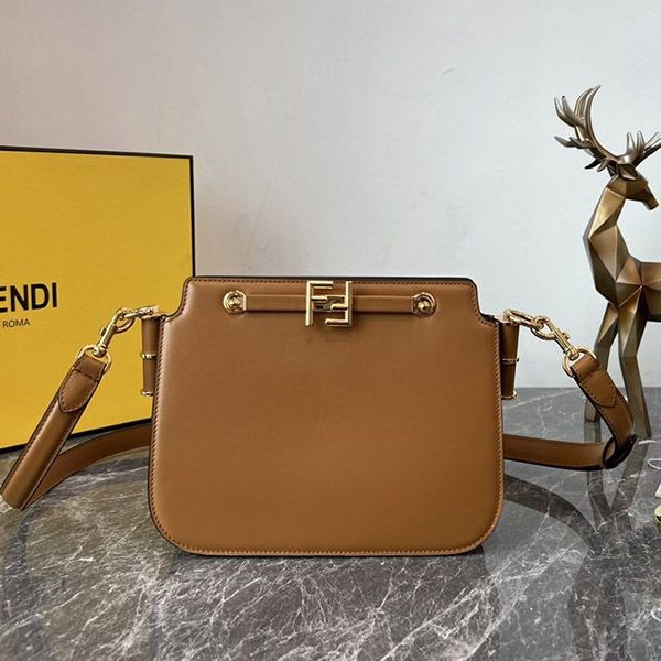 Fendi Peekaboo Replica Leather 2WAY Bag feo16604 Fendi Peekaboo Replica Leather 2WAY Bag feo16604